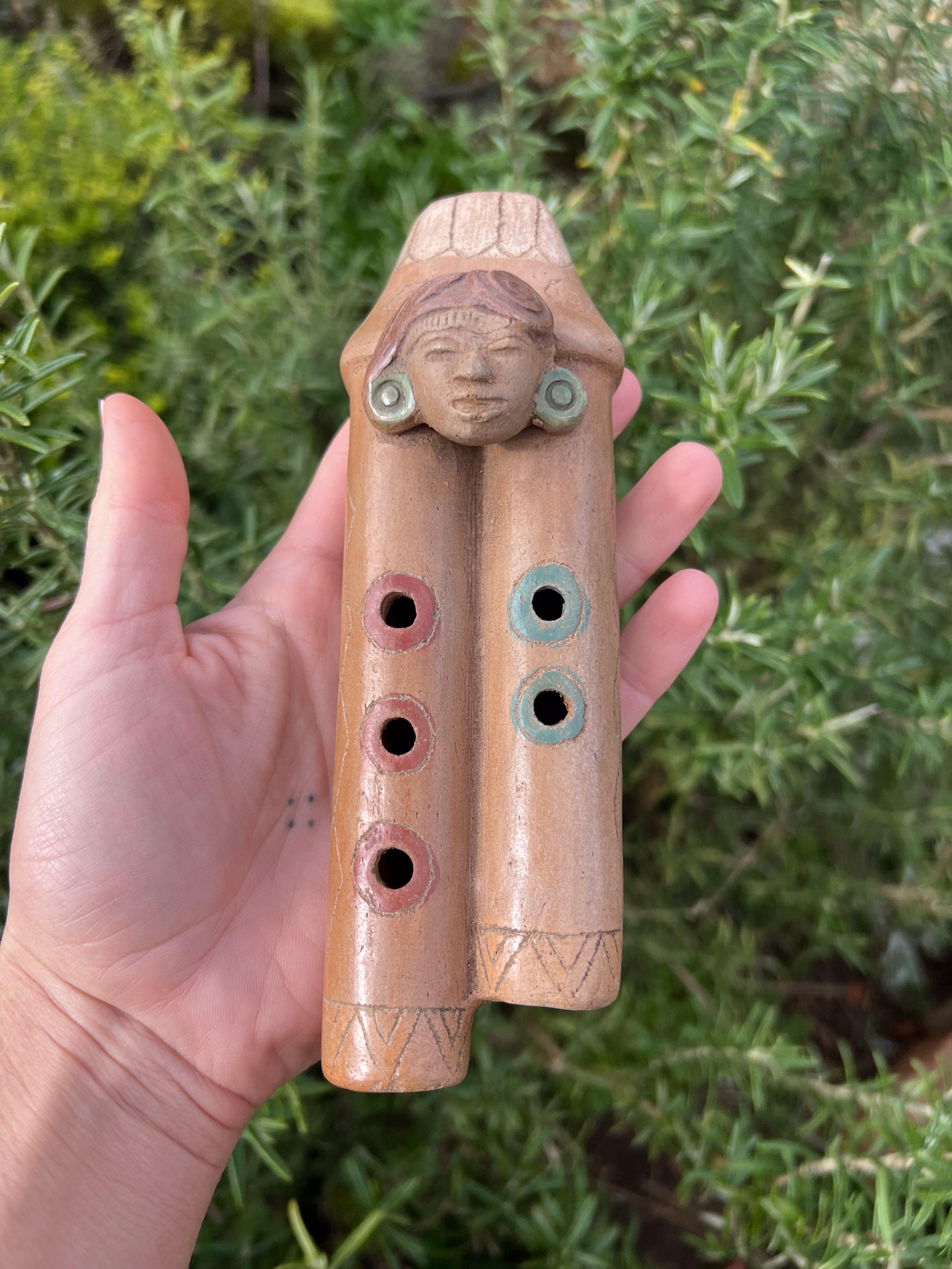 Ancestral Instrument Double Flute – Root of the Gods